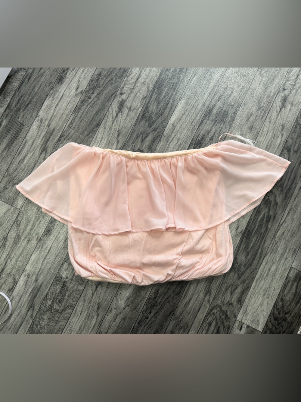 Ardene B Blush Pink Off-Shoulder Ruffle Top